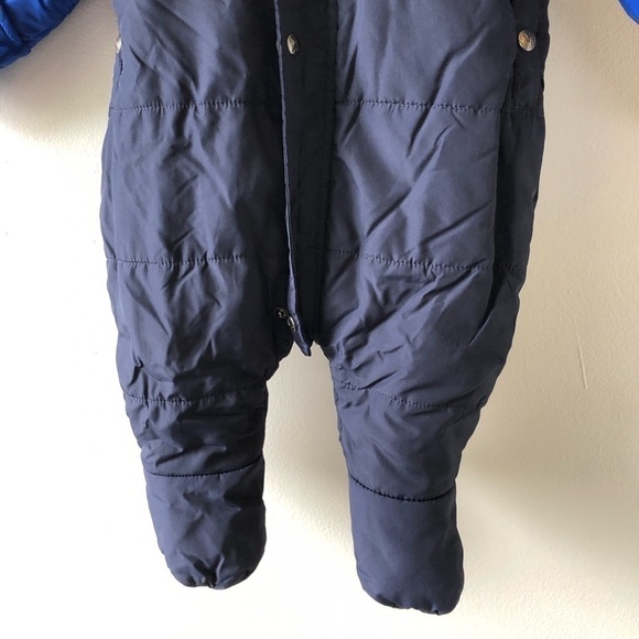 Náutica Blue Baby Snowsuit Jumpsuit 3-6 M - Picture 4 of 11